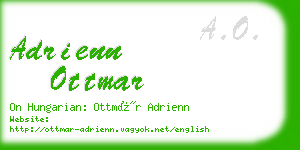 adrienn ottmar business card